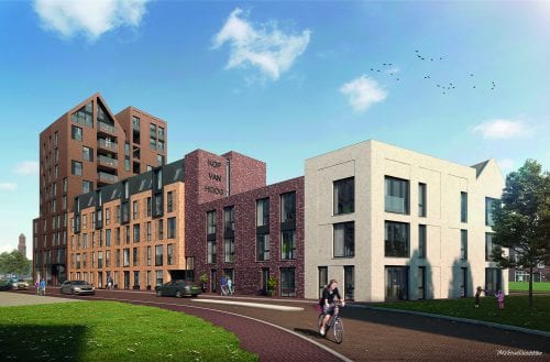 aluminium kozijnen ramen en balkontoegangen kop van hoog Zwolle